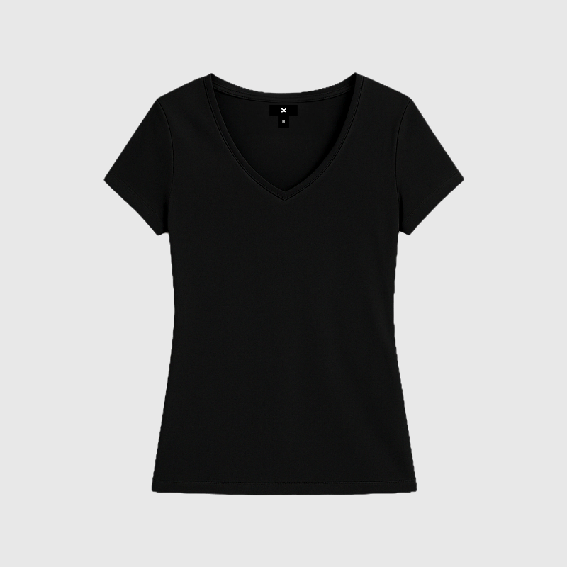 the v neck tee