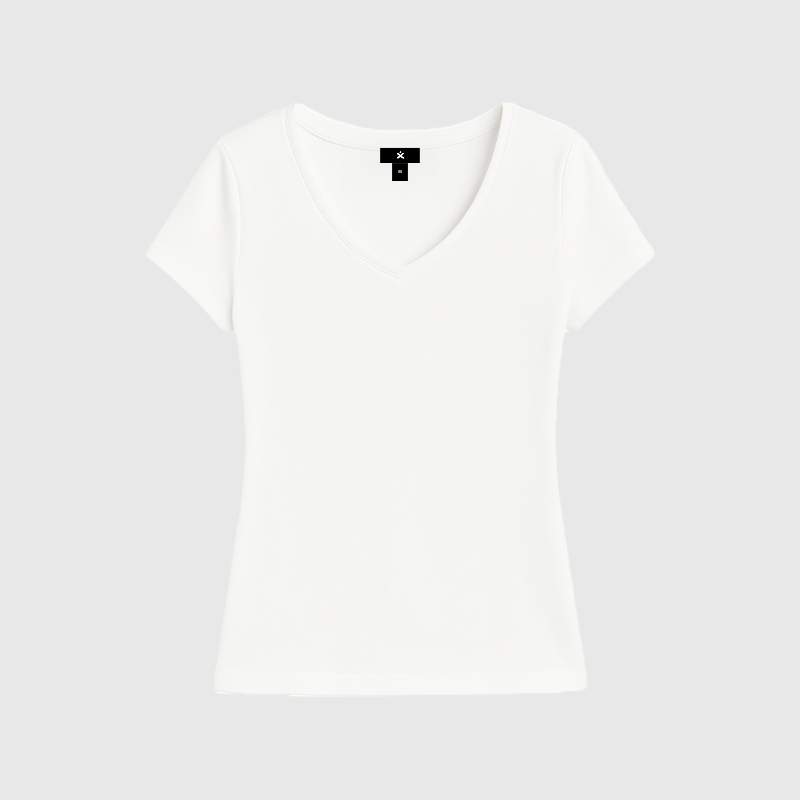 the v neck tee